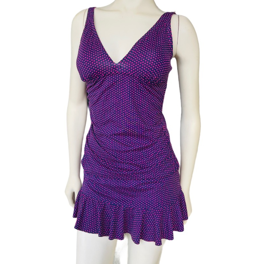 Beach House Tankini Skirtini 2-piece Swimsuit